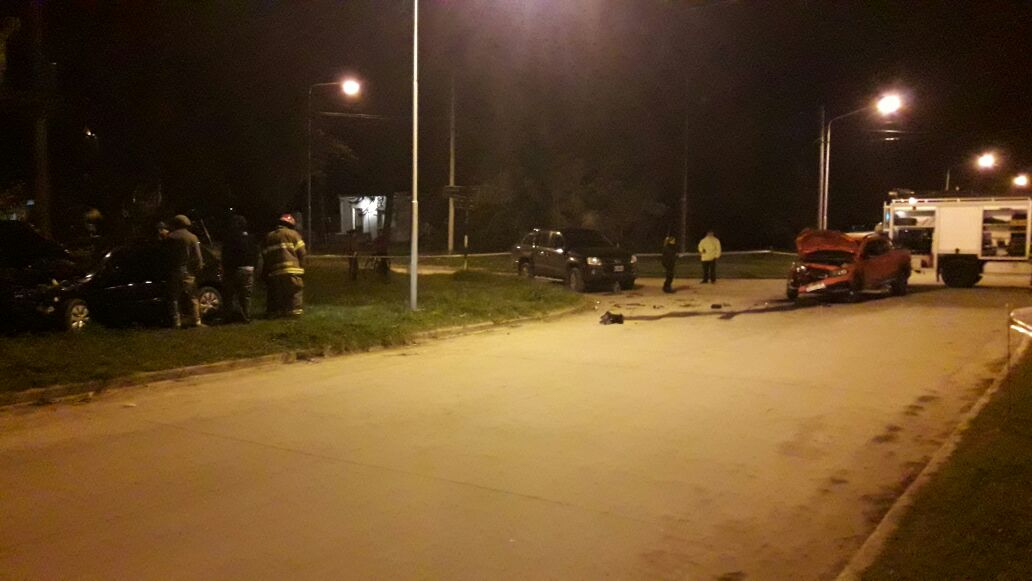 Choque deja tres heridos en Sarmiento y Caseros