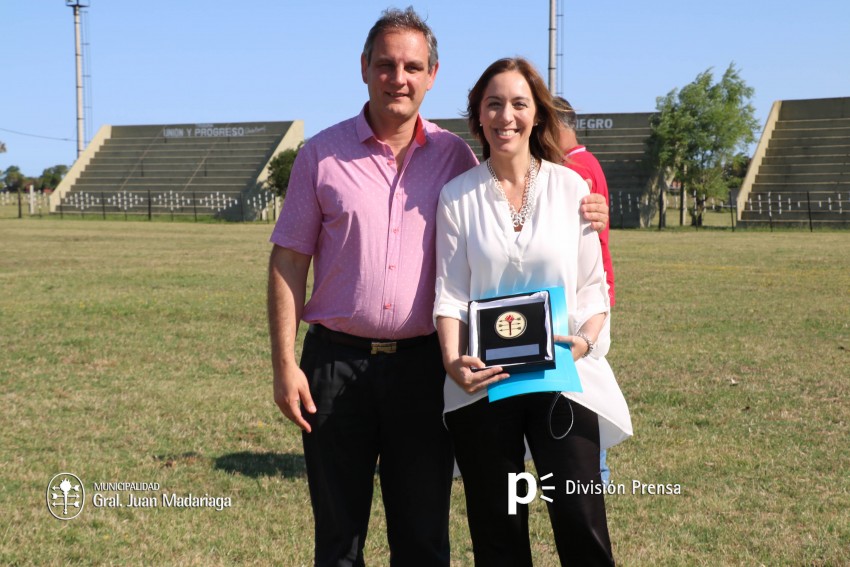 María Eugenia Vidal visitó Madariaga y aseguró que