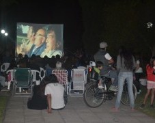 Exitosa noche de cine