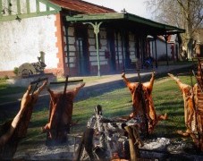 Feria en el predio del ferrocarril