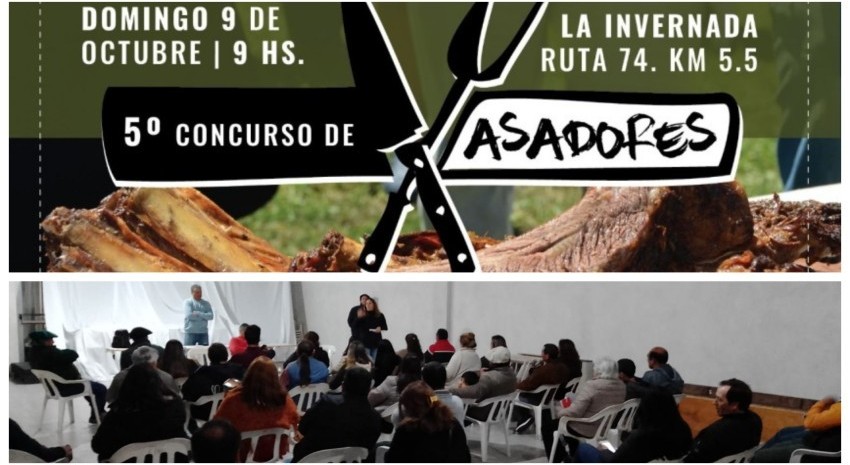 Concurso de asadores: sern 17 las instituciones participantes