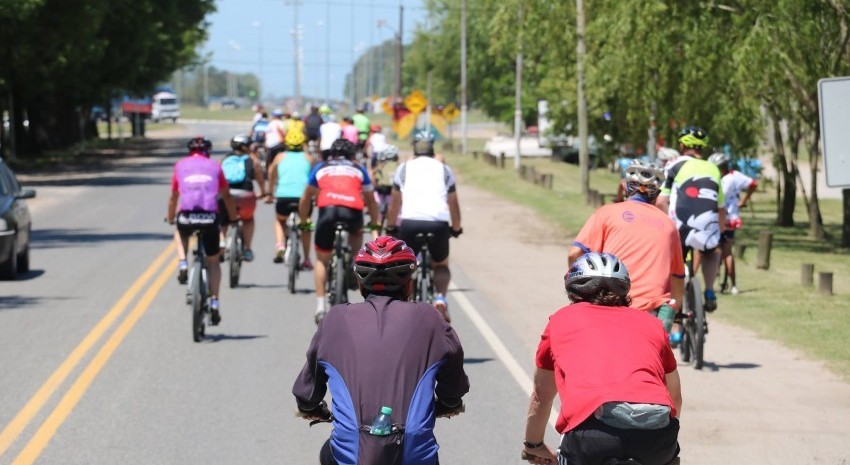 Se realiz la excursin en bicicleta a la Laguna La salada para entrenarse y conocer