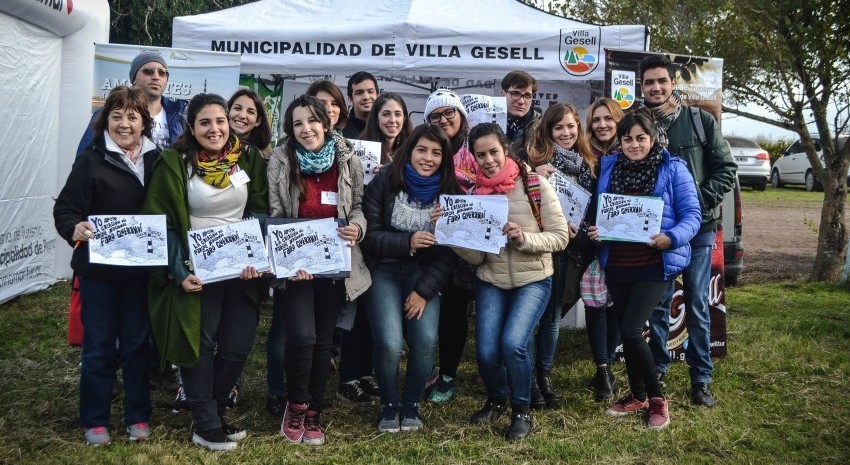 Alumnos de la Universidad Atlntida fueron guas en Macedo