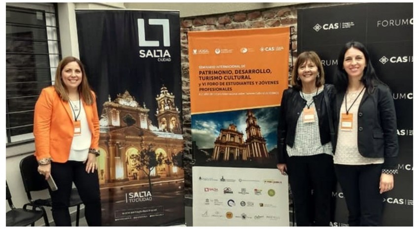 Madariaga expuso en Salta en el Seminario Internacional de Patrimonio,