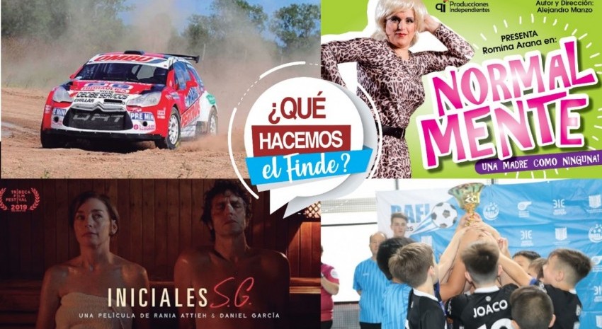 Fin de semana de rally, teatro, cine y futsal