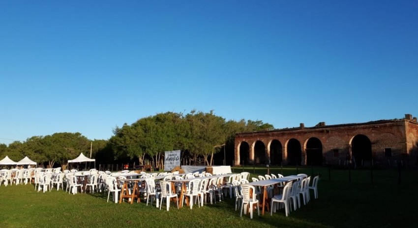 Todo listo para el gran concurso de asadores en La Invernada