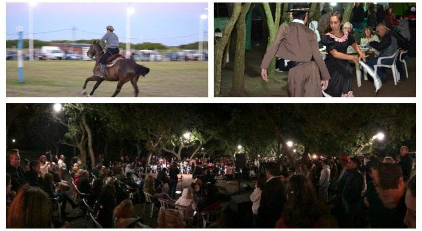 Unas 2000 personas participaron de la noche de campo en La Invernada