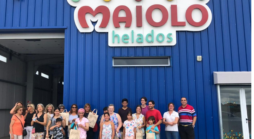 Se llev a cabo una nueva visita guiada a la fbrica Maiolo