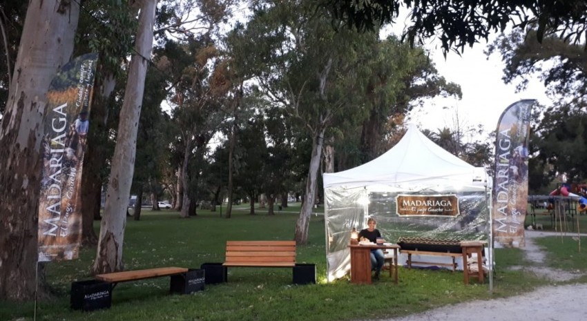 Por el fin de semana largo instalaron un puesto de informacin turstica en el Parque Anchorena