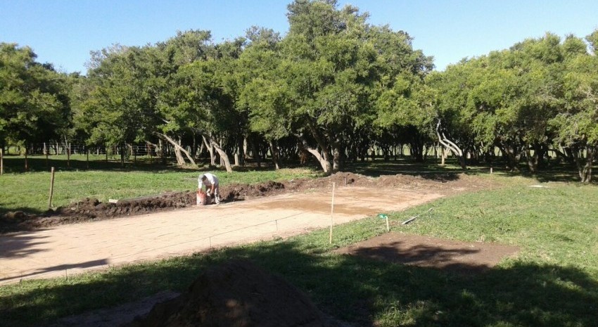 Ultiman detalles de lo que ser la inauguracin de la propuesta Puesto La Invernada; una tarde en el campo