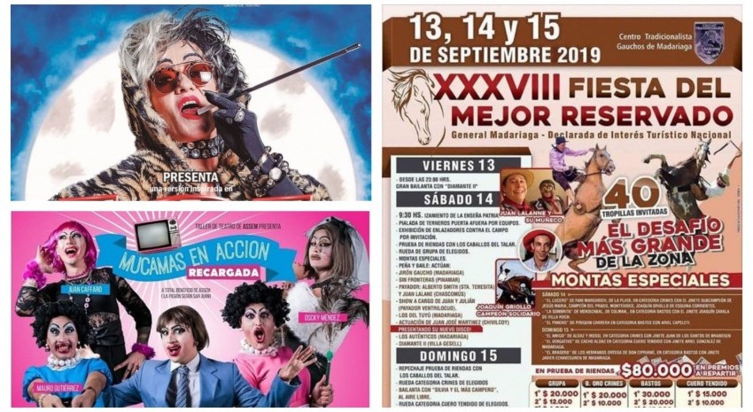 Qu hacemos el finde? Teatro, cine y Fiesta Popular