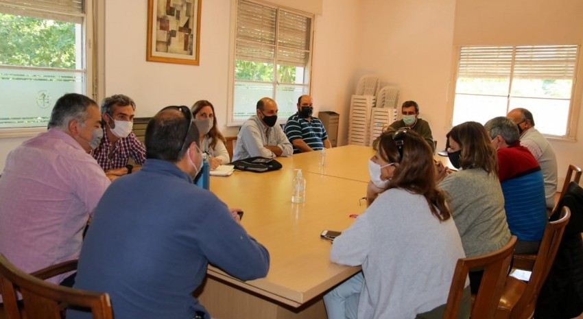 El Ejecutivo coordin acciones a llevar a cabo con los organizadores de la Fiesta del Gaucho