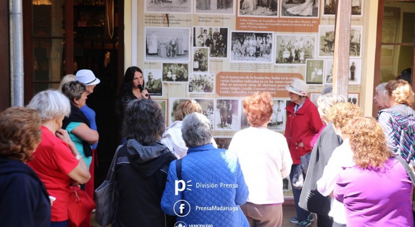 Ms de 100 turistas arribaron hoy a Madariaga