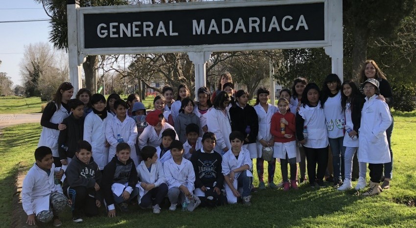 Alumnos de Ostende hicieron un paseo turstico por Madariaga