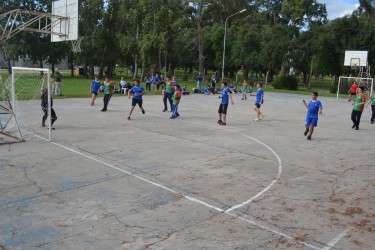 Encuentro de handball