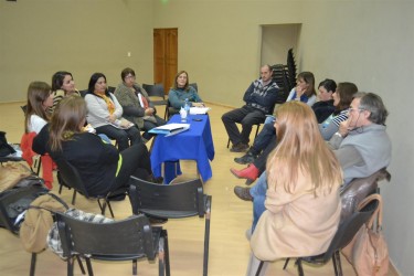 Mesa de trabajo contra la violencia familiar