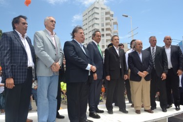 Popovich en el lanzamiento del Operativo Sol