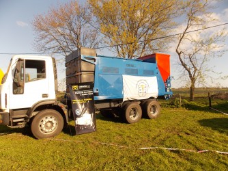 Planta mvil para hormign y asfalto