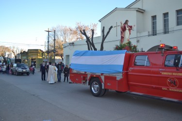 Popovich en la celebracin del Santo Patrono