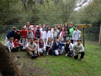 Alumnos a la Reserva Natural