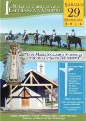 Marcha y cabalgata de la Esperanza