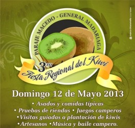 Tercera edicin de la Fiesta del Kiwi