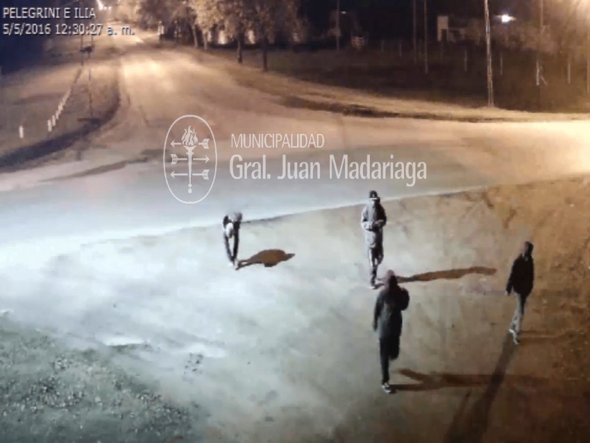 Ataque a cmara del sistema de seguridad - Madariaga