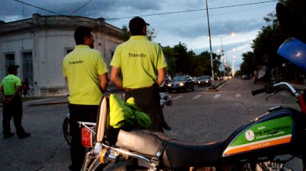 Control de trnsito a motos