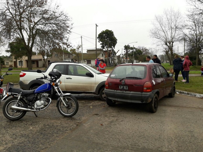 auto secuestrado choque