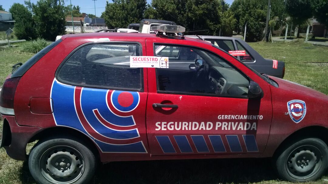 auto secuestrado