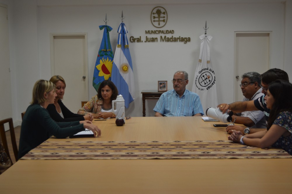 Autoridades el Ejecutivo se reunieron con las representantes del Patro