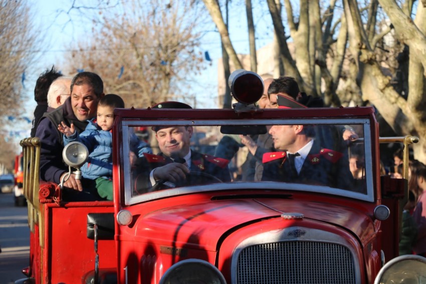 bomberos desfile