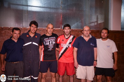 Bomberos tuvieron su ltimo entrenamiento antes de las 5 millas