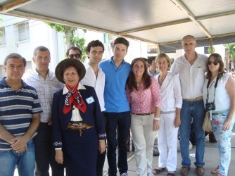 El director provincial de Fiestas Populares en Madariaga