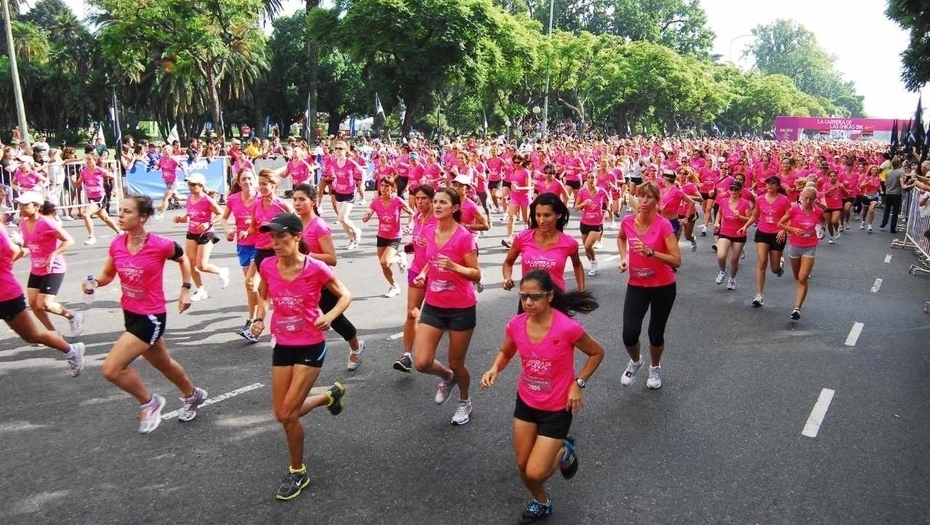 carrera de la mujer