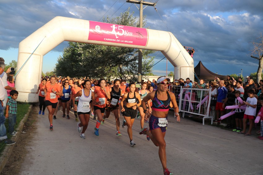 carrera de la mujer