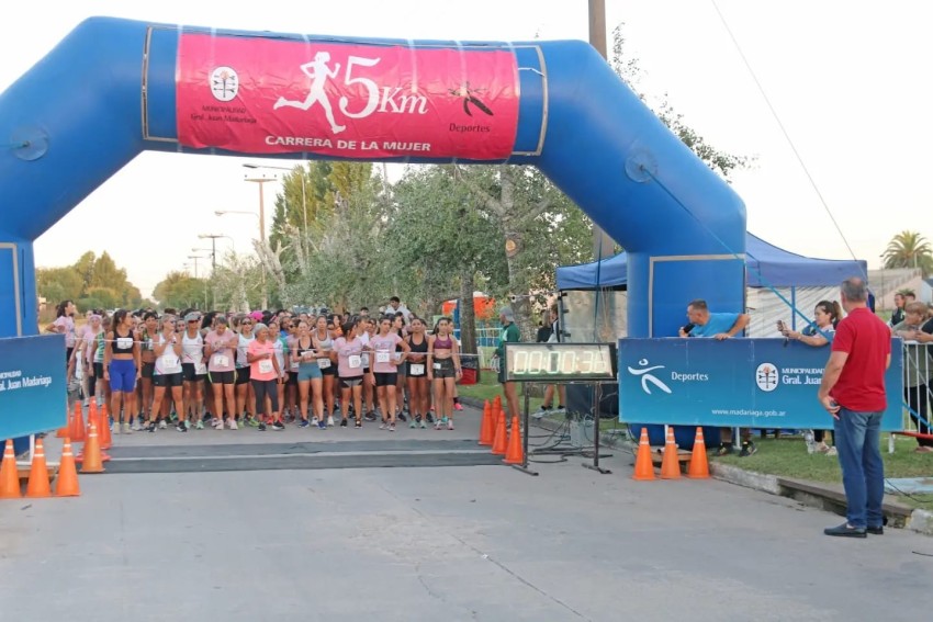 carrera de la mujer