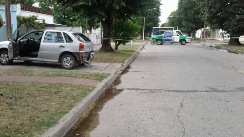 choque calle moreno