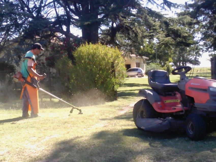 cortes de pasto en escuelas