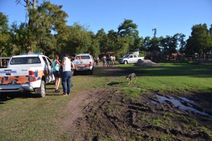 Desalojaron el campo usurpado denominado La Madrugada