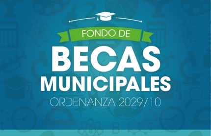 El municipio cumple con el pago de becas