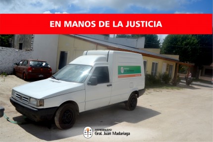 Entregaron la camioneta con pedido de secuestro a la justicia