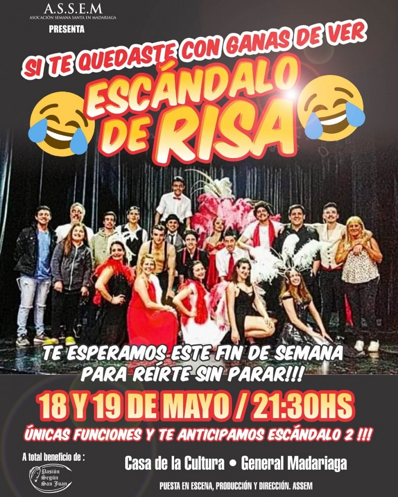 escandalo de risa