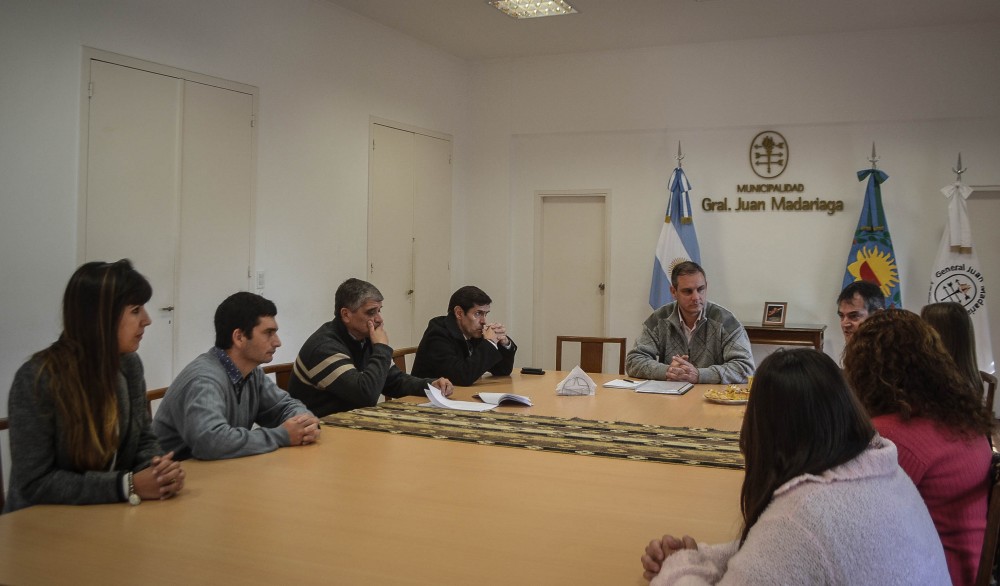 Esteban Santoro y el fiscal general Diego Escoda