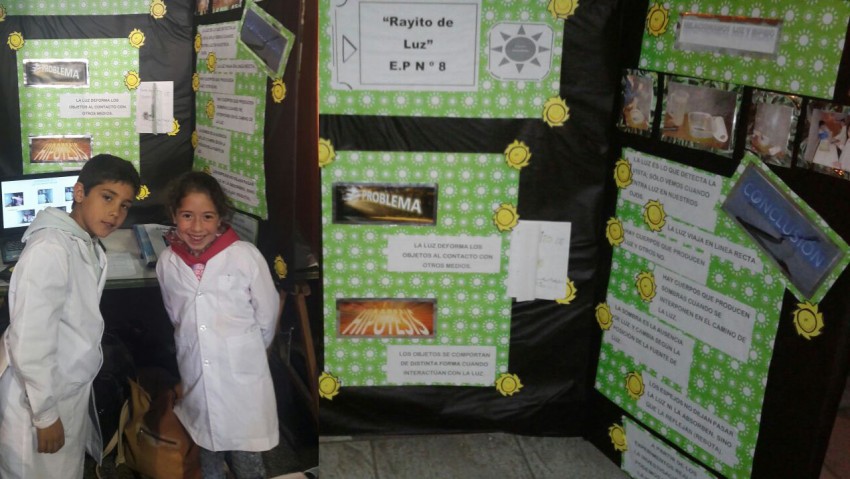 Feria de ciencias rayito de luz