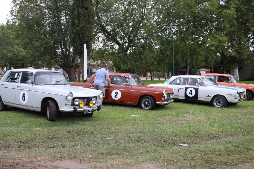 Los autos del Rally Pagos del Tuy Histrico pasaron por Madariaga