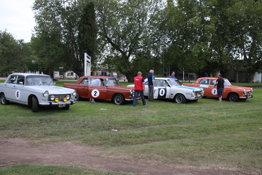 Los autos del Rally Pagos del Tuy Histrico pasaron por Madariaga