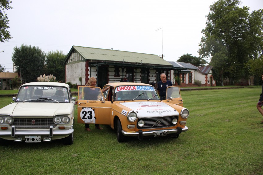 Los autos del Rally Pagos del Tuy Histrico pasaron por Madariaga