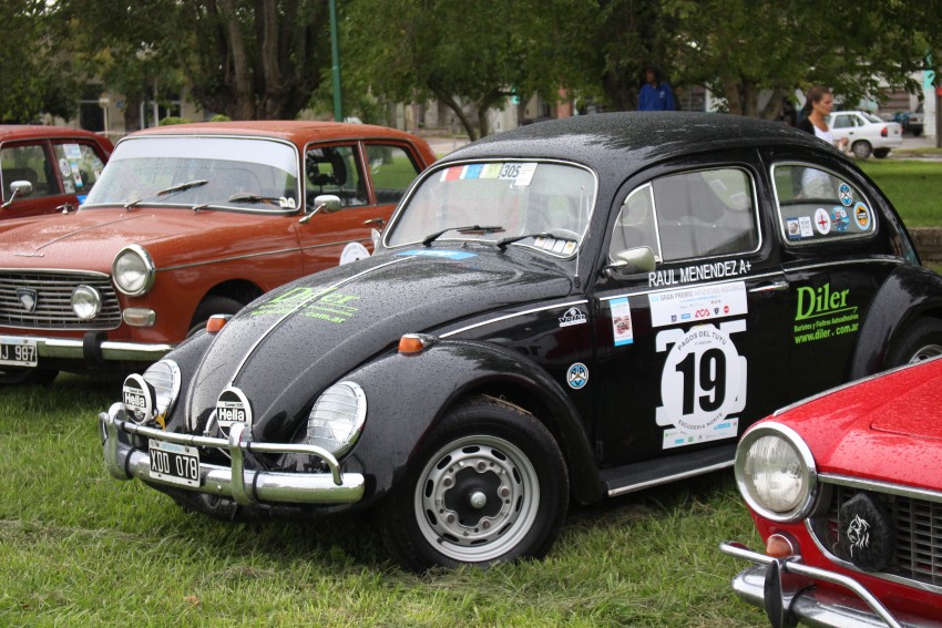 Los autos del Rally Pagos del Tuy Histrico pasaron por Madariaga