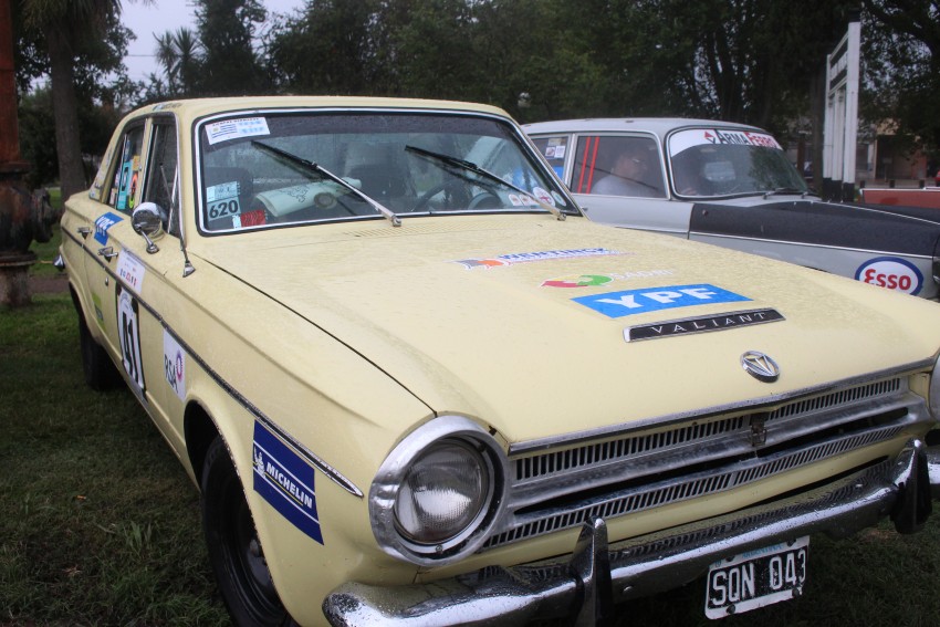 Los autos del Rally Pagos del Tuy Histrico pasaron por Madariaga